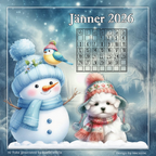 Kalnderblatt Jänner 2026